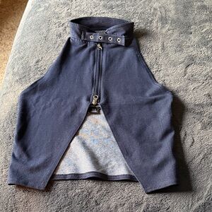 Fashion Nova Navy Crop Top